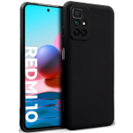 Crong Color Θήκη Premium Σιλικόνης Xiaomi Redmi 10 - Black (CRG-COLR-XRMI10-BLK)