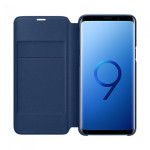 Official Samsung LED View Cover Galaxy S9 - Blue (EF-NG960PLEGWW)