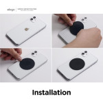 Elago MagSafe Guide for Smartphones - Αυτοκόλλητο MagSafe για Συσκευές με Ασύρματη Φόρτιση - Sand Pink (EMSGUIDE-SPK)
