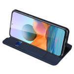 Duxducis SkinPro Flip Θήκη για Xiaomi Redmi Note 10 Pro - Blue (200-109-192)