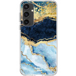 HappyCase Θήκη Σιλικόνης - Samsung Galaxy S23 FE - Blue Marble Print (8719246442513)