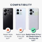 Θήκη Σιλικόνης - Xiaomi Redmi Note 13 Pro Plus - KWmobile Soft Flexible Rubber Cover - Dark Slate (KWM000020KH003C)