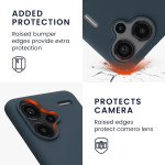 Θήκη Σιλικόνης - Xiaomi Redmi Note 13 Pro Plus - KWmobile Soft Flexible Rubber Cover - Dark Slate (KWM000020KH003C)