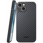 Nekit Fiber - Σκληρή MagSafe Θήκη Aramid Fiber - Apple iPhone 15 - 1mm - 1500D Kevlar - Black (8719246451911)