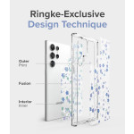 Ringke Fusion Design Armored - Ανθεκτική Σκληρή Θήκη με TPU Bumper - Samsung Galaxy S22 Ultra 5G - Wild Flowers (8809848204685)