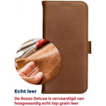 Rosso Deluxe Δερμάτινη Θήκη Πορτοφόλι Samsung Galaxy S10e - Brown (8719246181016) 
