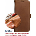 Rosso Deluxe Δερμάτινη Θήκη Πορτοφόλι Apple iPhone 11 Pro - Brown (93465) 