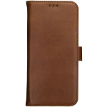 Rosso Deluxe Δερμάτινη Θήκη Πορτοφόλι Apple iPhone 13 Pro - Brown (89370) 