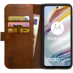 Rosso Element PU Θήκη Πορτοφόλι Motorola Moto G60 - Brown (8719246366062) 