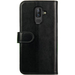 Rosso Element PU Θήκη Πορτοφόλι Samsung Galaxy A6 Plus 2018 - Black (8719246147937)