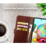 Rosso Element PU Θήκη Πορτοφόλι Oppo A54 - Brown (89369) 