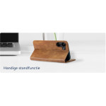 Rosso Element PU Θήκη Πορτοφόλι Xiaomi Redmi 13C 4G / Poco C65 - Brown (8719246440656) 
