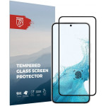 Rosso Tempered Glass - FullFace Αντιχαρακτικό Προστατευτικό Γυαλί Οθόνης Samsung Galaxy S22 5G - Black (98137)