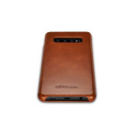 iCarer Vintage Curved Edge Δερμάτινη Θήκη Samsung Galaxy S10 Plus - Brown (RS992005-BN)