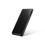 iCarer Vintage Curved Edge Δερμάτινη Θήκη Samsung Galaxy S10 - Black (RS99205-BK)