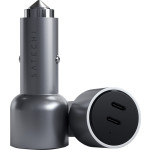 Satechi Dual USB-C PD Car Charger για iPad / iPhone - Φορτιστής Αυτοκινήτου με 2 x Type-C - 40W (ST-U2C40CCM)