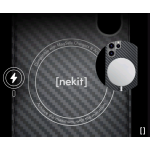 Σκληρή MagSafe Θήκη Aramid Fiber - Samsung Galaxy S24 Ultra - Nekit Fiber - 1mm - 1500D Kevlar - Black (8719246451959)