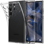 Spigen Liquid Crystal Θήκη Σιλικόνης Samsung Galaxy S23 Ultra - Crystal Clear (ACS05610)