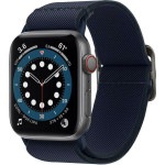Spigen Lite Fit Υφασμάτινο Λουράκι Apple Watch SE/7/6/5/4/3 (45/44/42mm) - Navy (AMP02287)