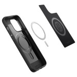 Spigen Mag Armor MagFit - Θήκη Σιλικόνης MagSafe Apple iPhone 14 Pro - Matte Black (ACS04989)