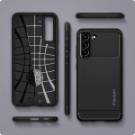 Spigen Θήκη Rugged Armor Samsung Galaxy S21 FE 5G - Matte Black (ACS03049)