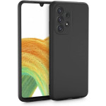 Tech-Protect Θήκη Σιλικόνης Icon - Samsung Galaxy A33 5G - Black (9589046921261)