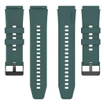 Techsuit Watchband W026 - Λουράκι Σιλικόνης (22mm) - Huawei Watch GT 2 46mm / GT 2 Pro / GT 3 Pro 46mm / Ultimate / Xiaomi Watch S1 - Dark Green (5949419079427)