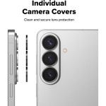 Tempered Glass Samsung Galaxy S26 / S26 Plus Ringke Camera Lens Frame Glass Αντιχαρακτικό Γυαλί Προστασίας για Φακό Κάμερας 2 Τεμάχια - Black (8800328815407)