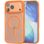 Θήκη iPhone 17 Pro Max Spacecase Fusion Mag Ημιδιάφανη Σκληρή με MagSafe - Orange (5905719138134)