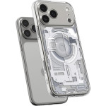 Θήκη iPhone 17 Pro Max Spigen Ultra Hybrid MagFit Ανθεκτική Σκληρή με MagSafe - Zero One White (ACS10287)