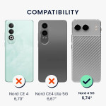 Θήκη OnePlus Nord 4 KWmobile TPU Case with Camera Lens Protector Σιλικόνης με Πλαίσιο Κάμερας - Tawny Red (KWM000022VI003C)