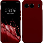 Θήκη OnePlus Nord 4 KWmobile TPU Case with Camera Lens Protector Σιλικόνης με Πλαίσιο Κάμερας - Tawny Red (KWM000022VI003C)