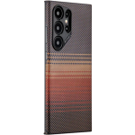 Θήκη Samsung Galaxy S24 Ultra - Pitaka Fusion Weaving MagEZ Case 4 Aramid Fiber Body με MagSafe - 1.27mm - 600D - Sunset (FS2401U)