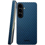 Θήκη Samsung Galaxy S25 Plus Nekit Fiber Σκληρή με MagSafe Aramid Fiber 1mm 1500D Kevlar - Blue (8719246469817)
