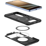 Θήκη Samsung Galaxy S25 Spigen Slim Armor MagFit με MagSafe - Black (ACS08920)