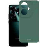 Θήκη Σιλικόνης - Oppo Reno11 F - Spacecase Silicone Case - Dark Green (5905719110055)