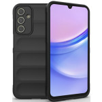 Θήκη Σιλικόνης - Samsung Galaxy A15 - Techsuit Magic Shield - Black (5949419114647)