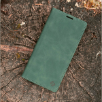 Θήκη Xiaomi Redmi Note 14 Pro 5G / Poco X7 Spacecase Wallet Πορτοφόλι - Green (5905719118570)