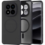 Θήκη Xiaomi Redmi Note 14 Pro Plus 5G Spacecase Hybrid MagSafe Σκληρή Ημιδιάφανη με MagSafe - Black (5905719117665)