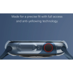 Uniq Glase Dual Pack Θήκη Σιλικόνης Apple Watch 7 41mm - Clear / Smoke - 2 Τεμάχια (UNIQ-41MM-GLSDUALPK)