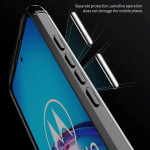 Vivid Carbon Silicone - Θήκη Σιλικόνης Motorola Moto G60 - Black (UNCAMOTOG60BK)