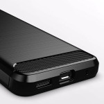 Vivid Carbon Silicone - Θήκη Σιλικόνης Motorola Moto G60 - Black (UNCAMOTOG60BK)