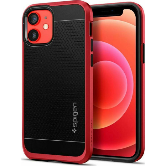  Spigen Θήκη Neo Hybrid Apple iPhone 12 / 12 Pro - Red (ACS02255)