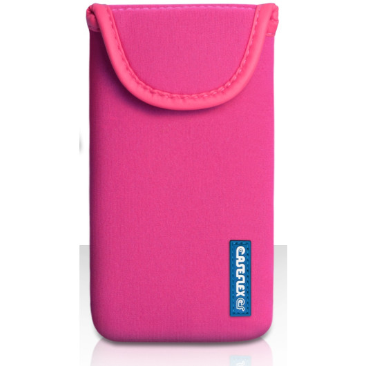 Θήκη Πουγκί της Caseflex για Samsung Galaxy S6 ροζ