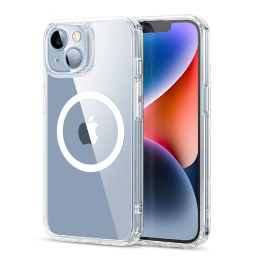 ESR iPhone 13 Classic Hybrid HaloLock MagSafe Camera Guard Clear 