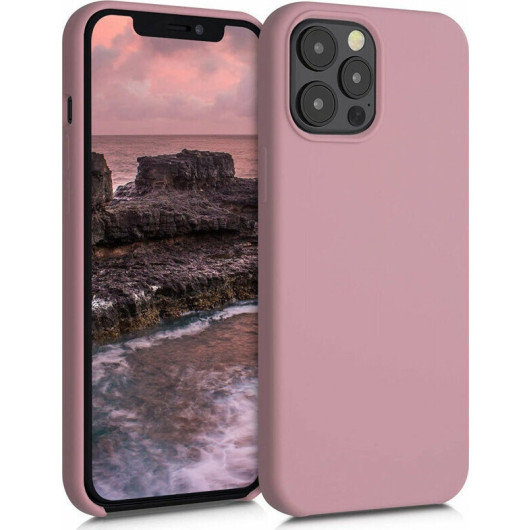 Θήκη Σιλικόνης για iPhone 12/12 Pro - Rose Tan by KW (200-107-774)