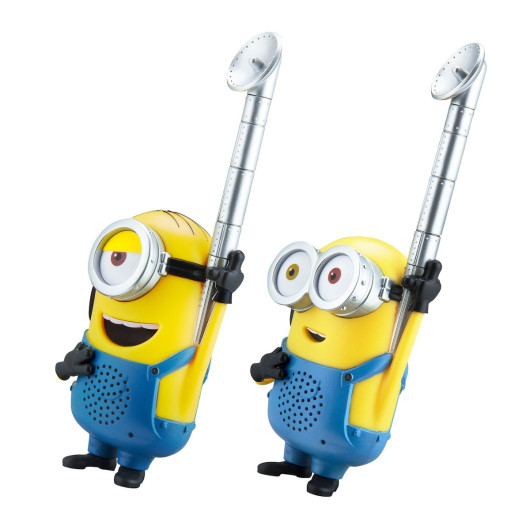 eKids Minions 2: "The Rise of Gru" Σετ 2 Walkie Talkies (MS-210) - Κίτρινο/Μπλε (200-109-450)