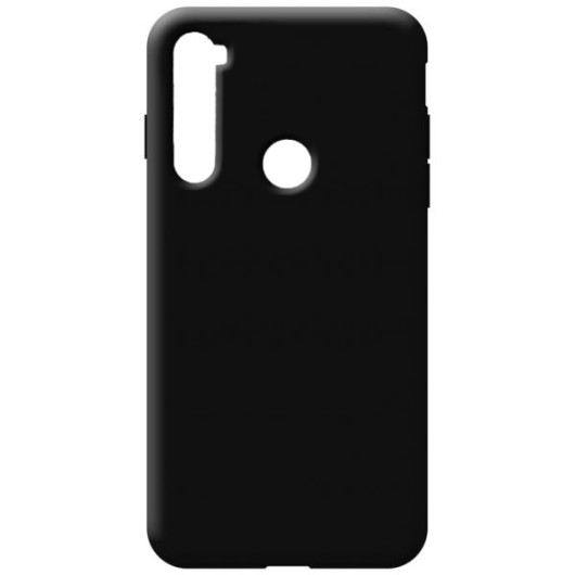 OEM Soft Touch Silicon για Xiaomi Redmi Note 8T Black