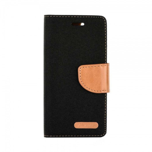 Θήκη Canvas Book SAMSUNG - Samsung Galaxy A03s - Μαύρο (200-109-010)