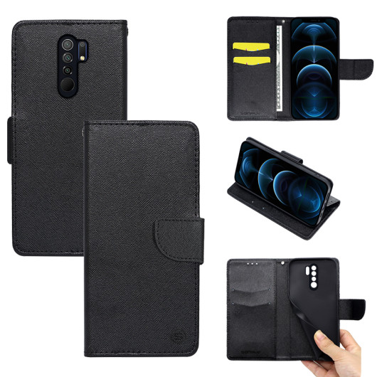 Θήκη Βιβλίο Sonique Trend Book για Xiaomi - Sonique - Μαύρο - Redmi 9